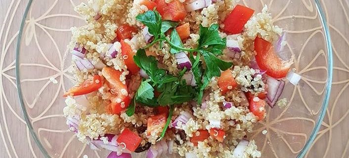 Quinoa Salad Recipe - Dr. Anja Sonst